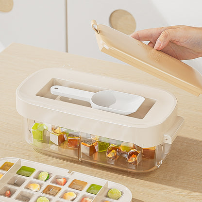 Lever Ice Box Cube Tray