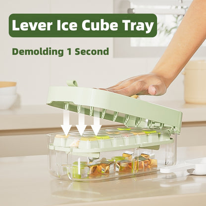 Lever Ice Box Cube Tray